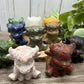 Hyland Cow Carvings - Sitting