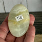 Pistachio Calcite Palm Stone