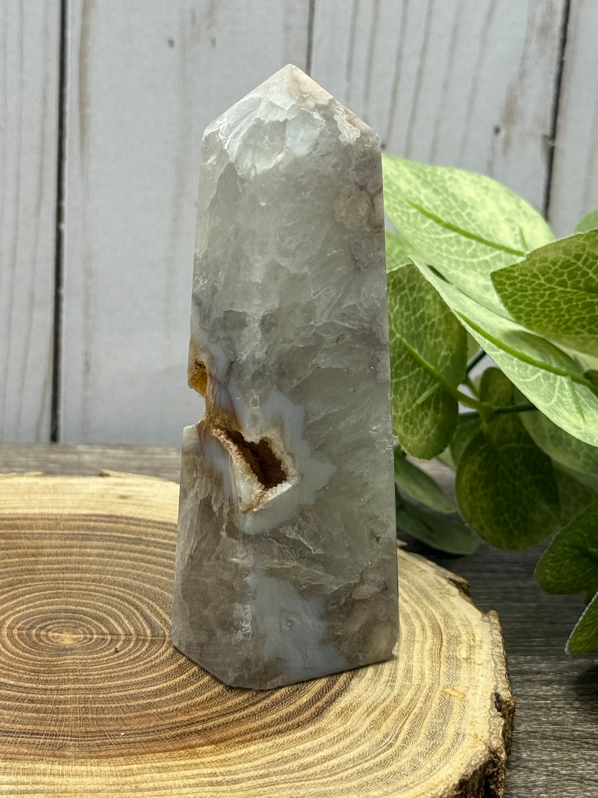 Flower Agate & Presulite Towers
