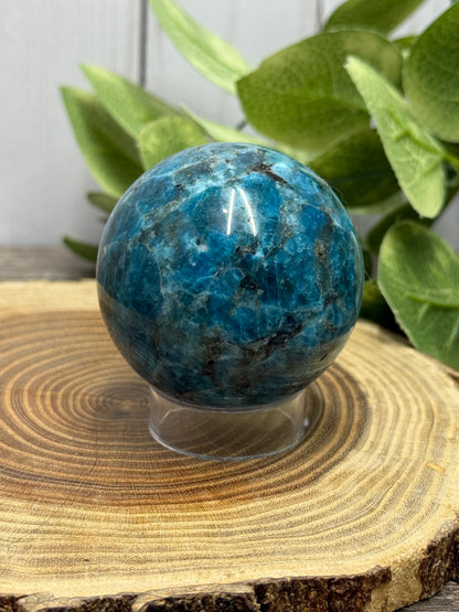 Blue Apatite Spheres