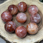 Fire Quartz Small Spheres
