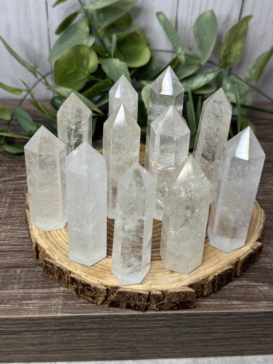 Clear Quartz Tower
