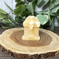 Tombstone/Headstone with Skull Crystal Carving