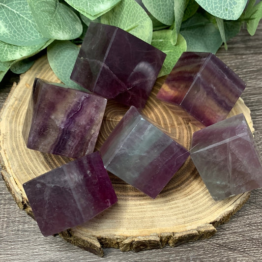 Fluorite Squares/ Cubes