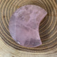 Moon Carvings - Clear Quartz, Rose Quartz, Amethyst