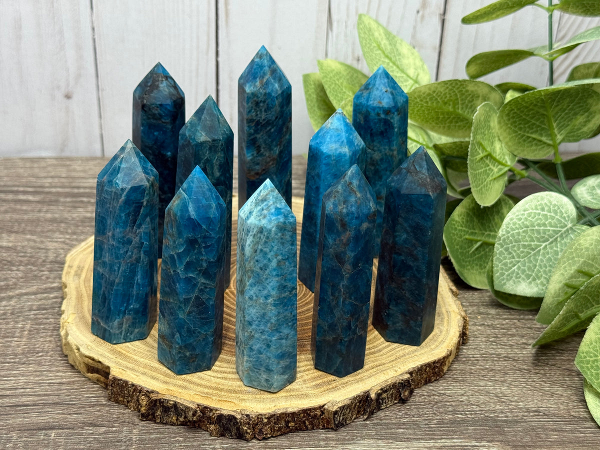 Blue Apatite Towers