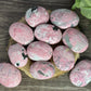 Pink Rhodonite Palm Stones