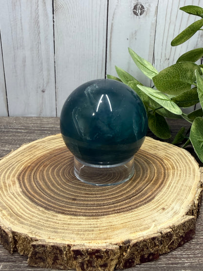 Blue Fluorite Sphere