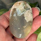 Flower Agate Palm Stones