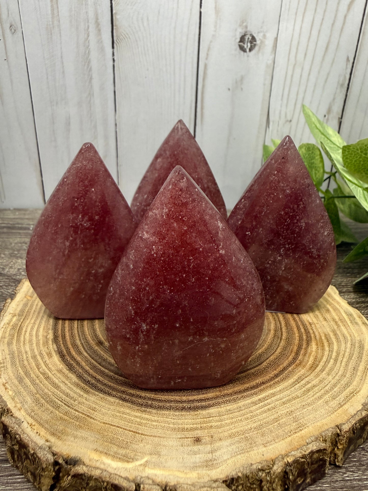 Strawberry Quartz Freeforms