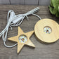 Wooden Light Up Sphere Stand