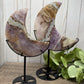 Amethyst & Agate Moons on Stands