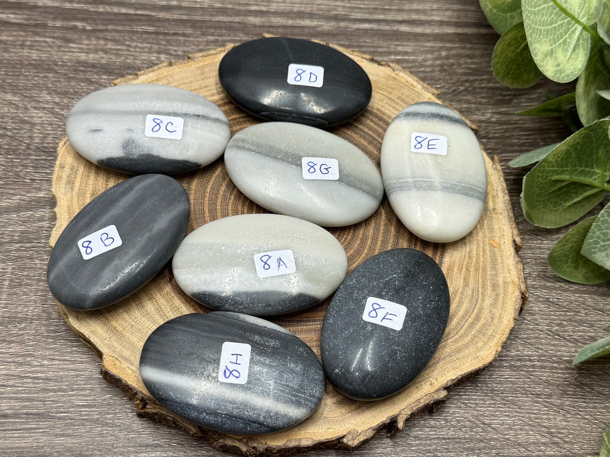 Tai Chi Jade Palm Stones