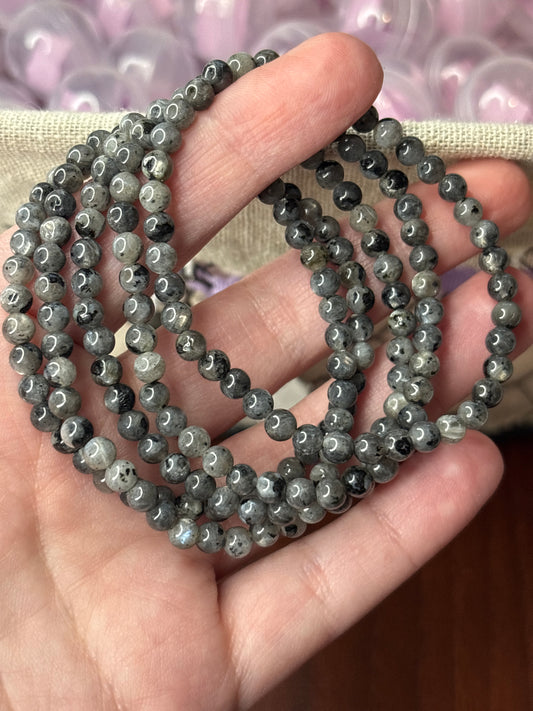 Larkavite - Bracelet 4 mm