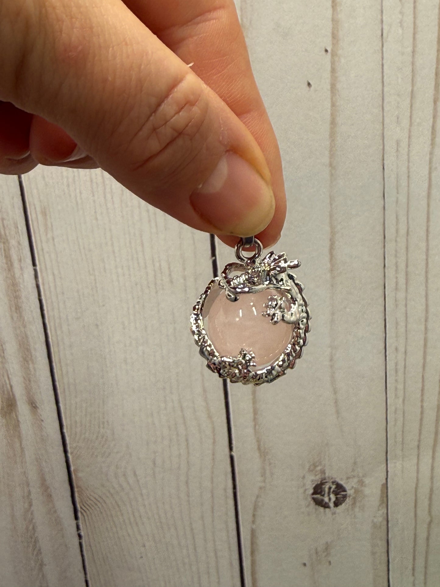 Dragon Wrapped Sphere Pendant