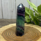 Fluorite Tower (dark green and purple)