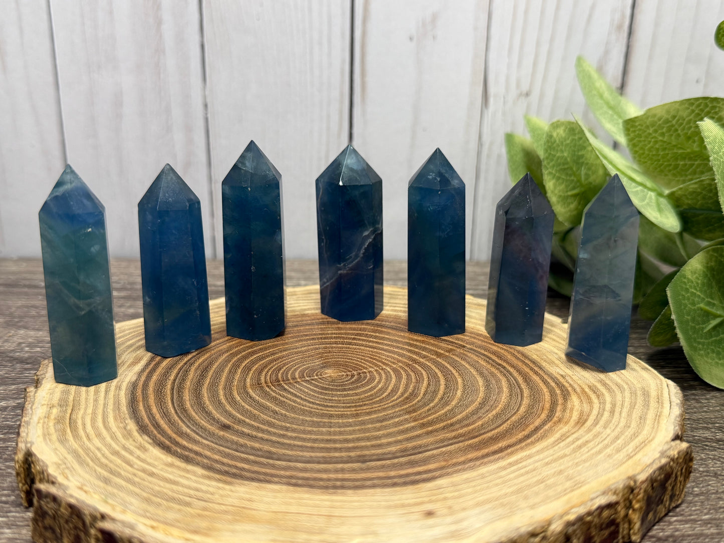 Blue Fluorite Towers