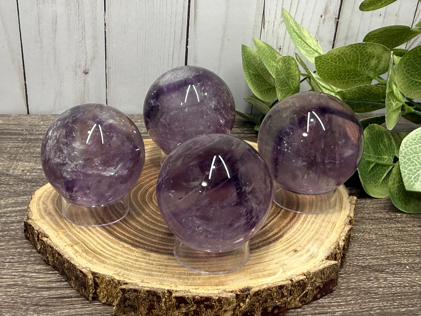 Amethyst Spheres - High Quality