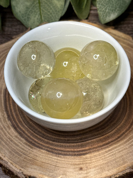Citrine Small Spheres