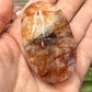 Fire Quartz Palm Stones
