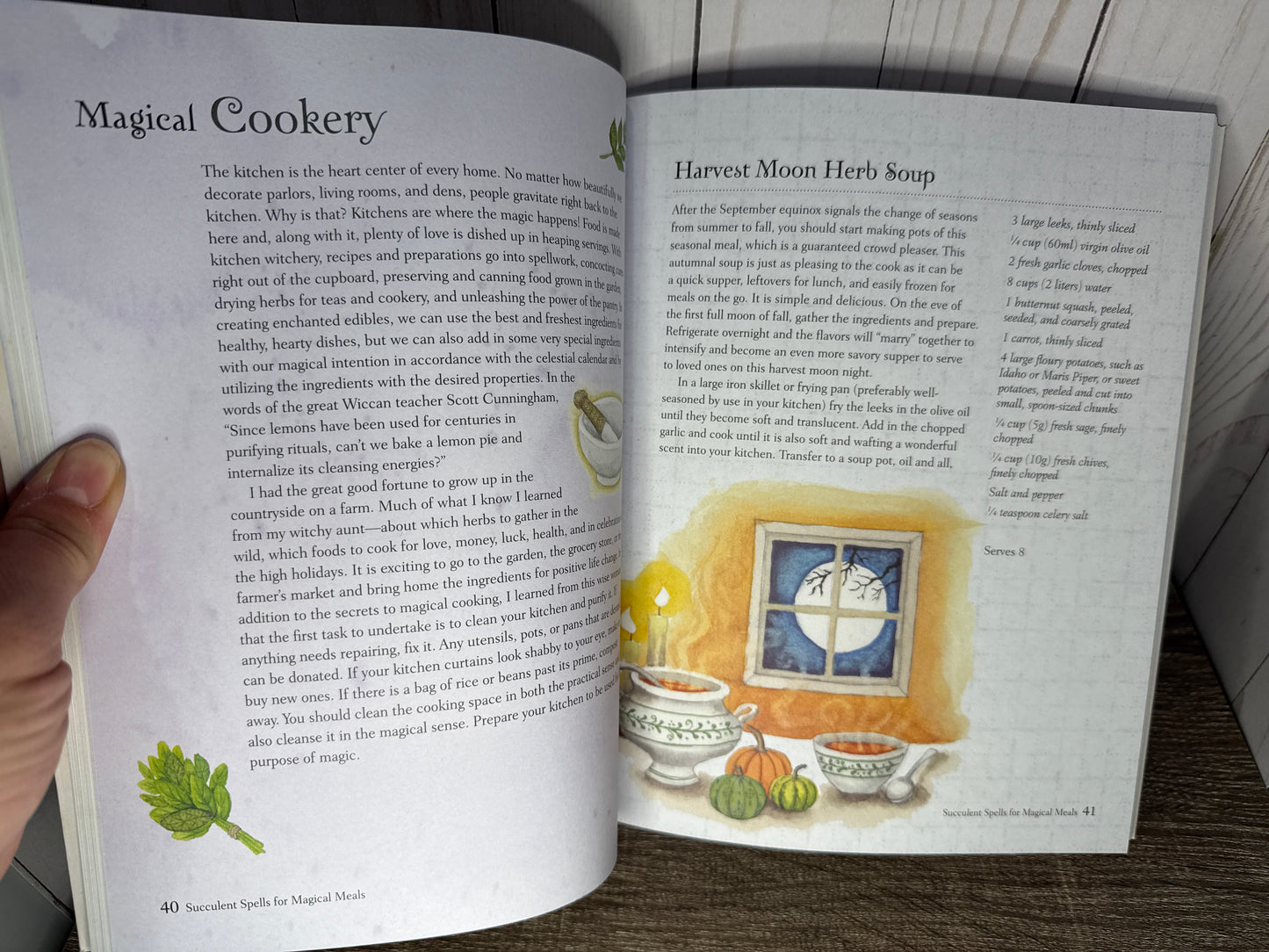 The Book of Kitchen Witchery: Spells, recipes, and rituals for magical meals, an enchanted garden, and a happy home
