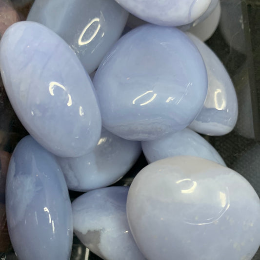 Blue Lace Agate Tumbles