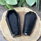 Open Casket Coffin Carving - Black Obsidian