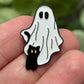 Ghost and Cat Pin - Multiple Designs