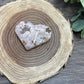 Flower Agate Hearts