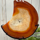 Carnelian Moons on Stands