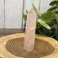 Aura Rose Quartz Towers