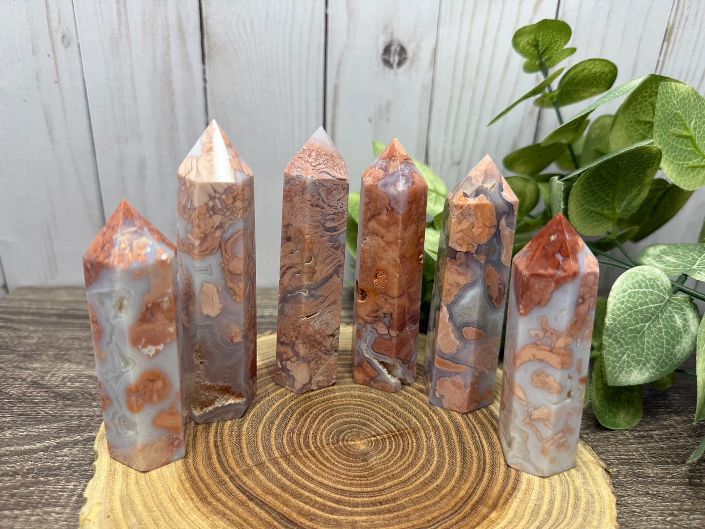 Pink Agate Towers