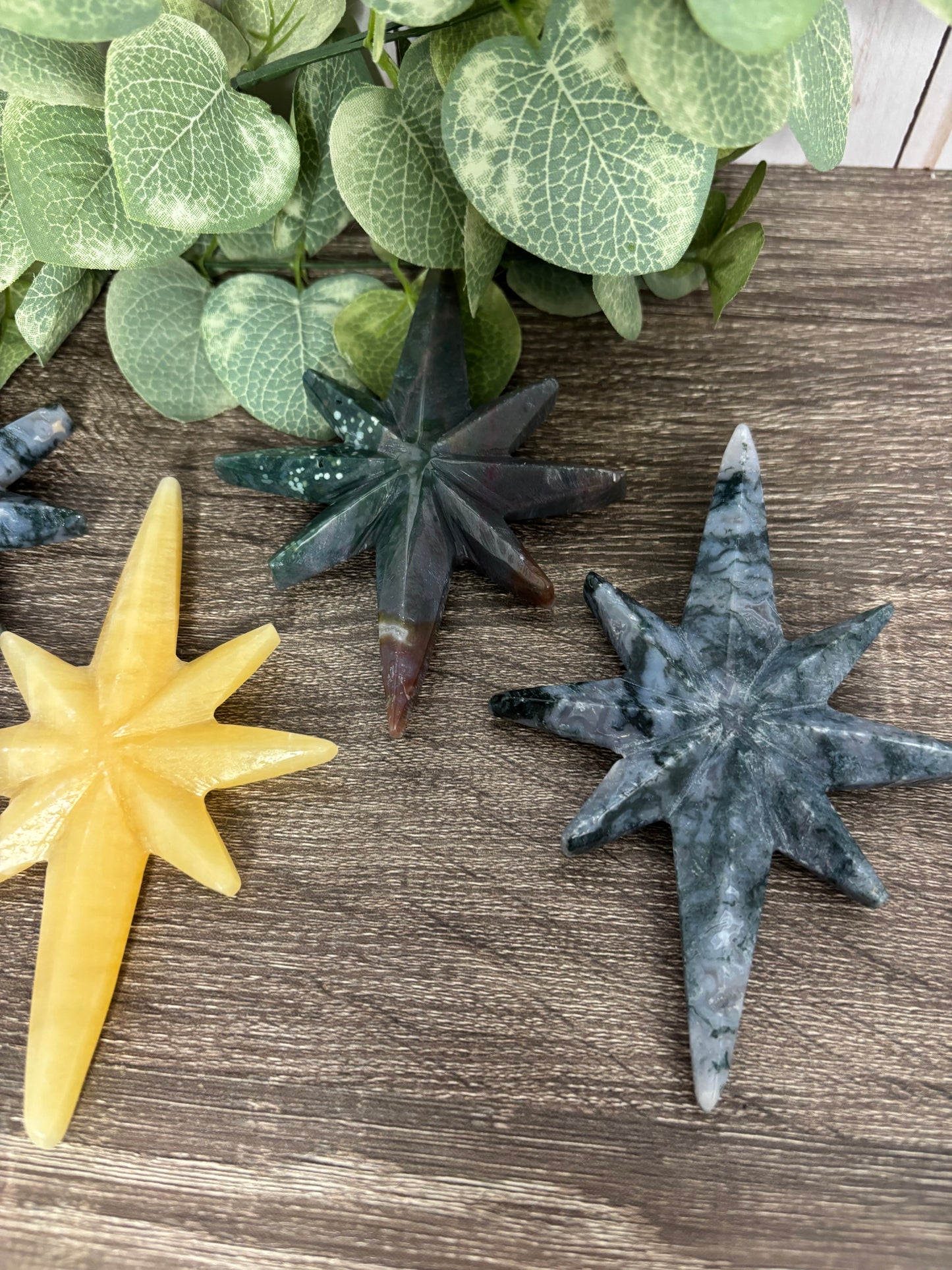 Christmas Star Crystal Carving