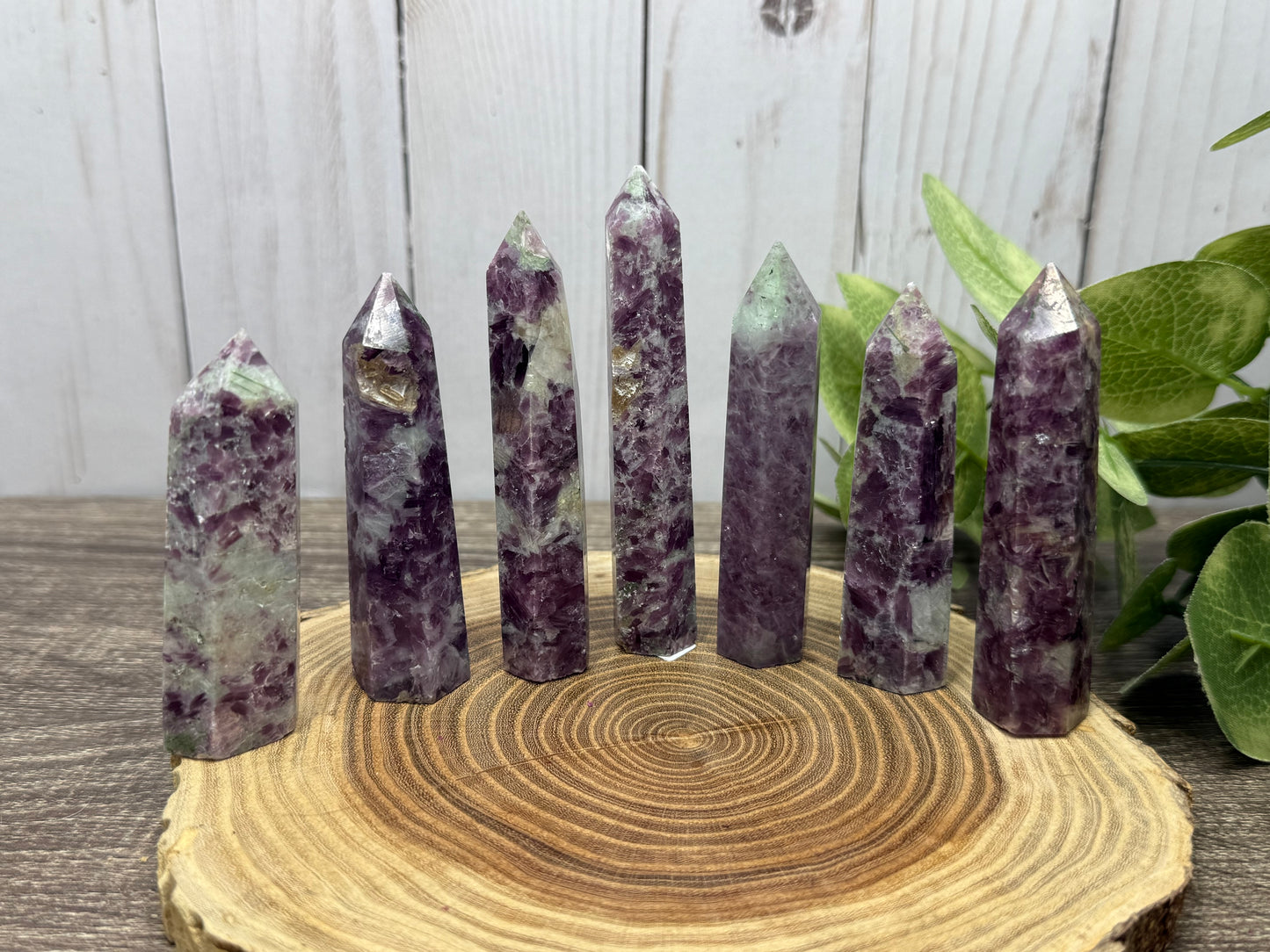 Lepidolite Towers (with some lithium)