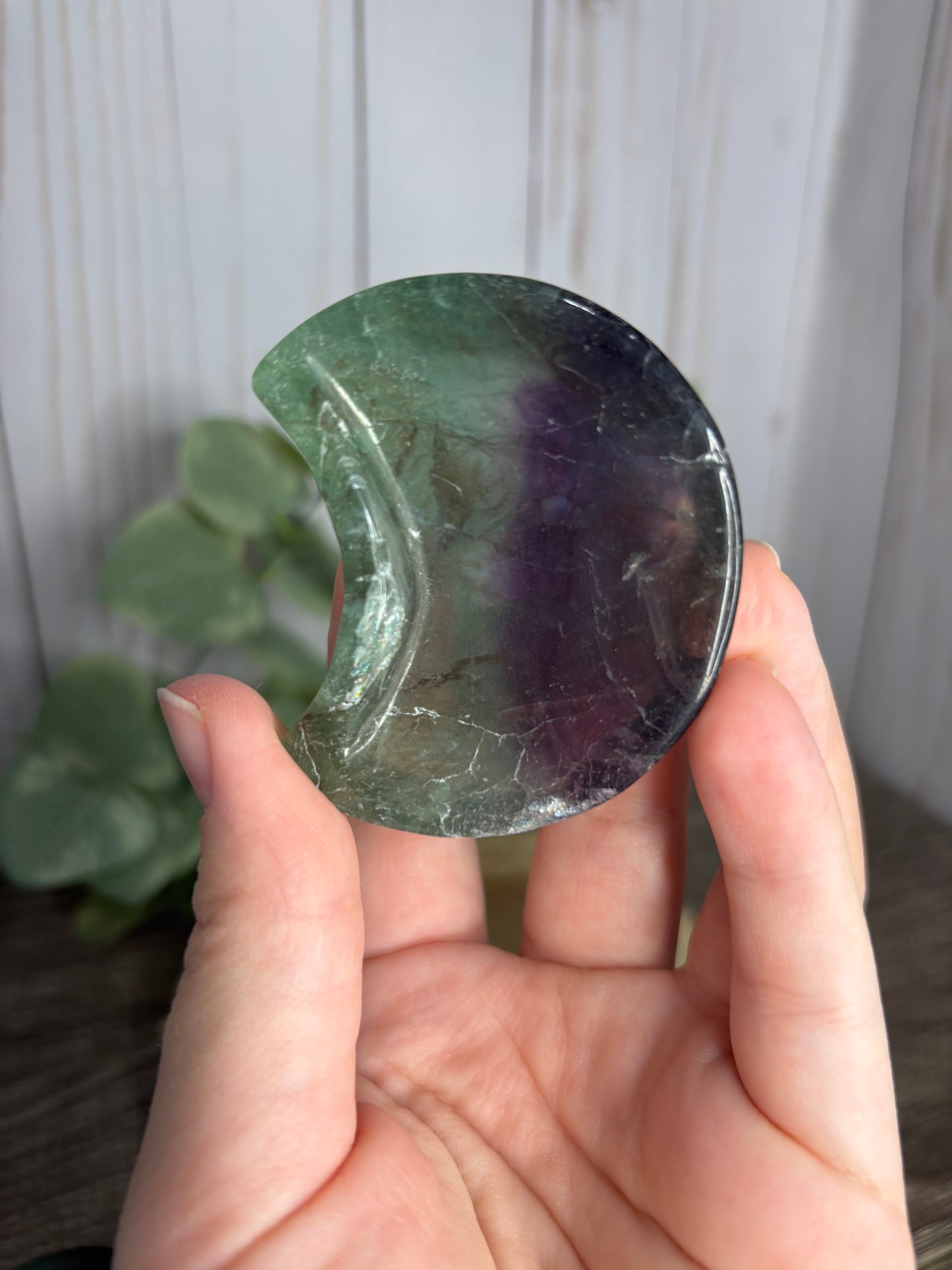 Fluorite Moon Bowls