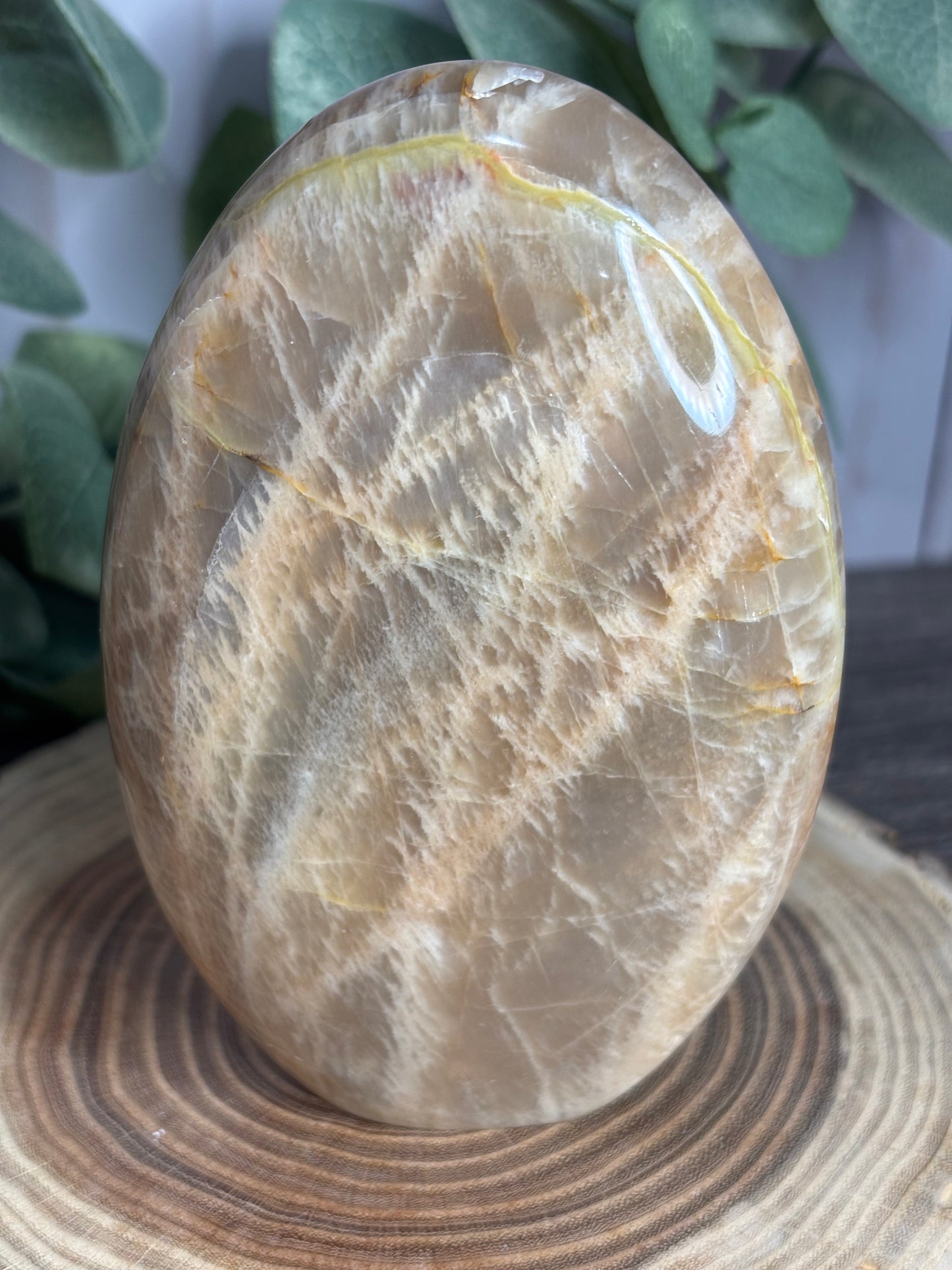 Peach Moonstone - Free Form