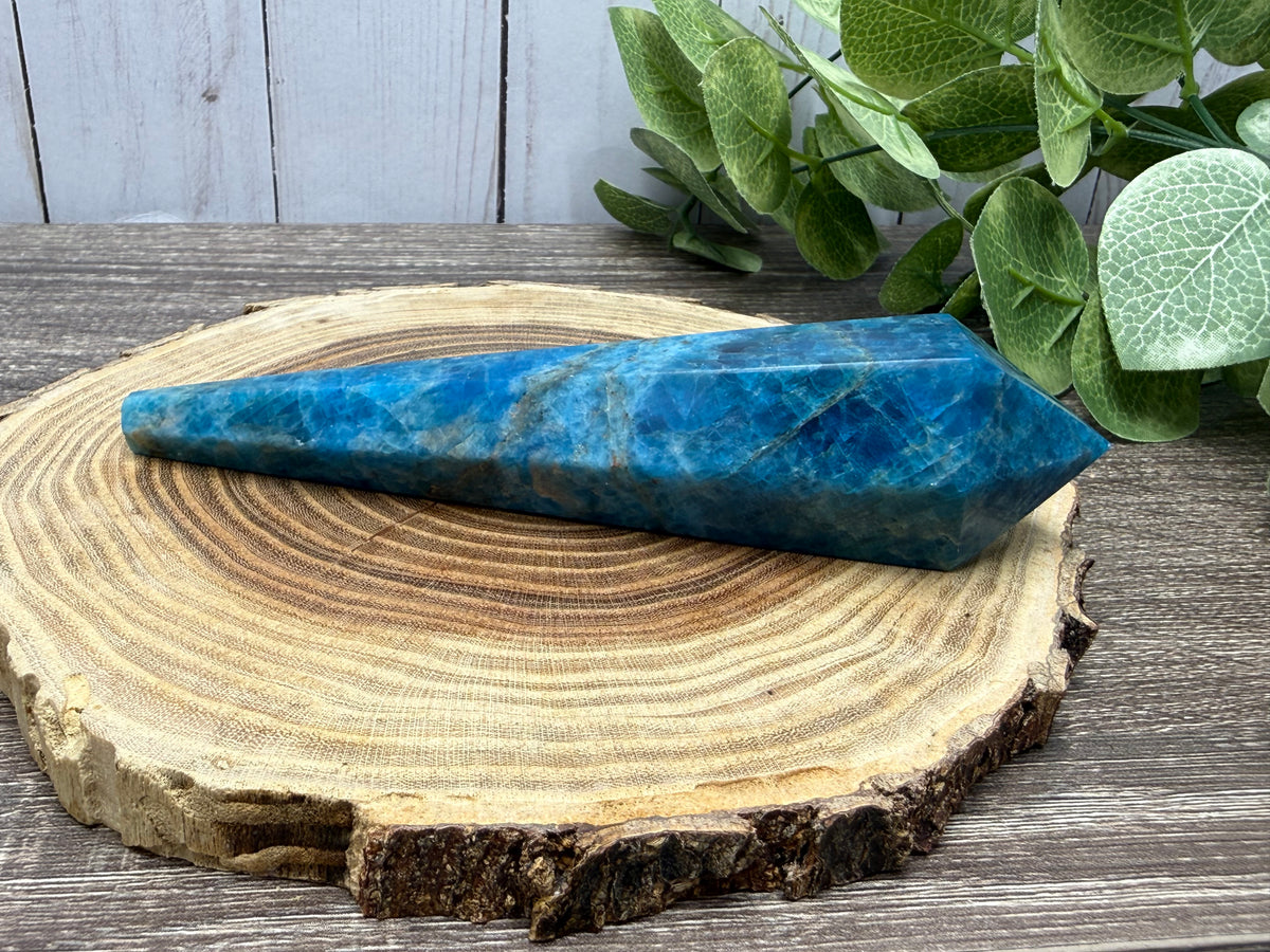 Blue Apatite Wands