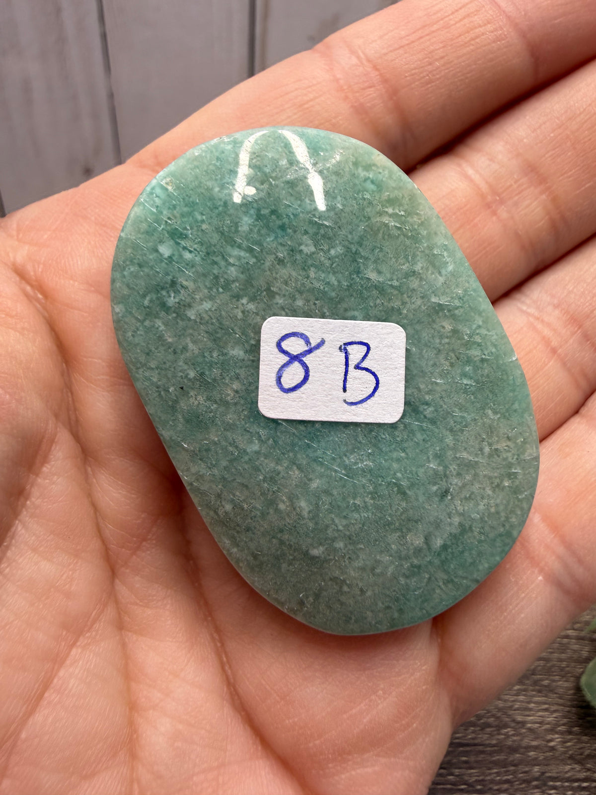 Amazonite Palm Stones