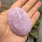 Kunzite Palm Stones
