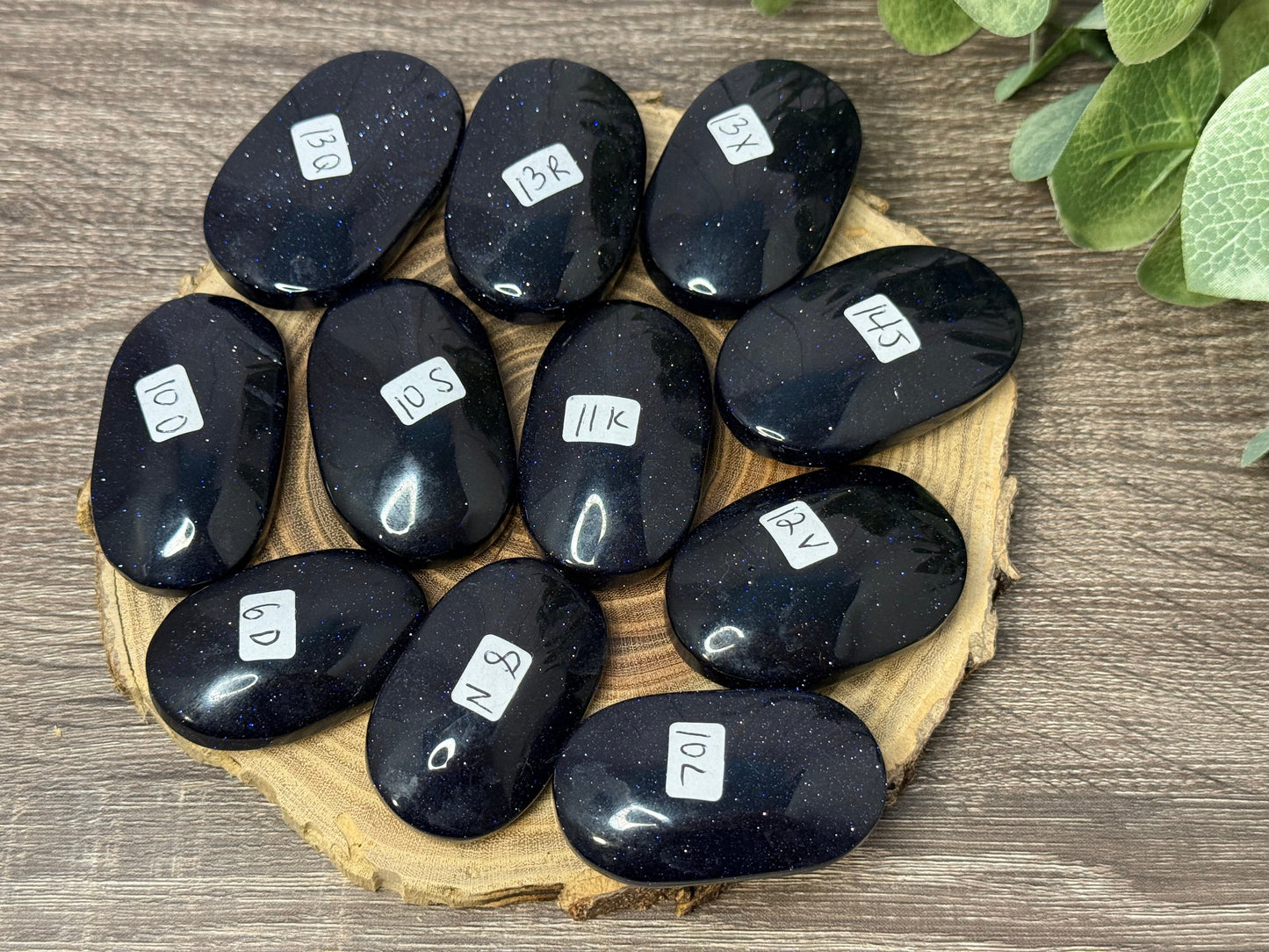Gold Stone Palm Stones (man made)