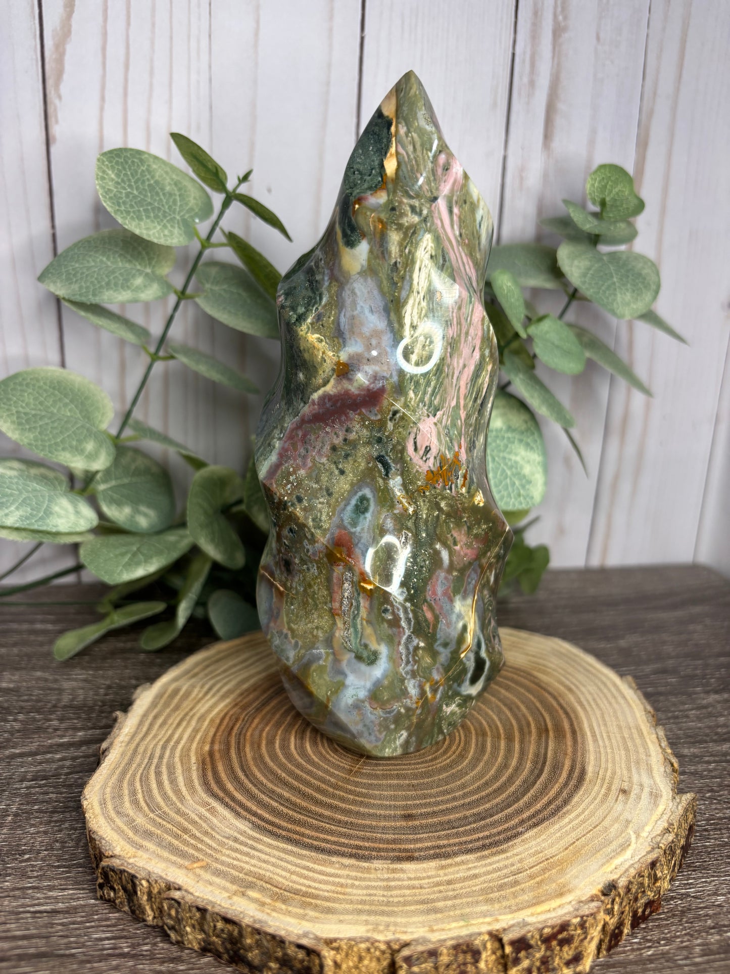 Ocean Jasper Flames