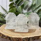 Tombstone/Headstone with Skull Crystal Carving