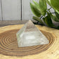 Clear Quartz Pyramid Carving