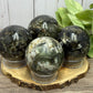 Green Mica Sphere