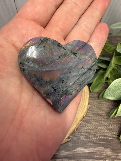 Labradorite Hearts