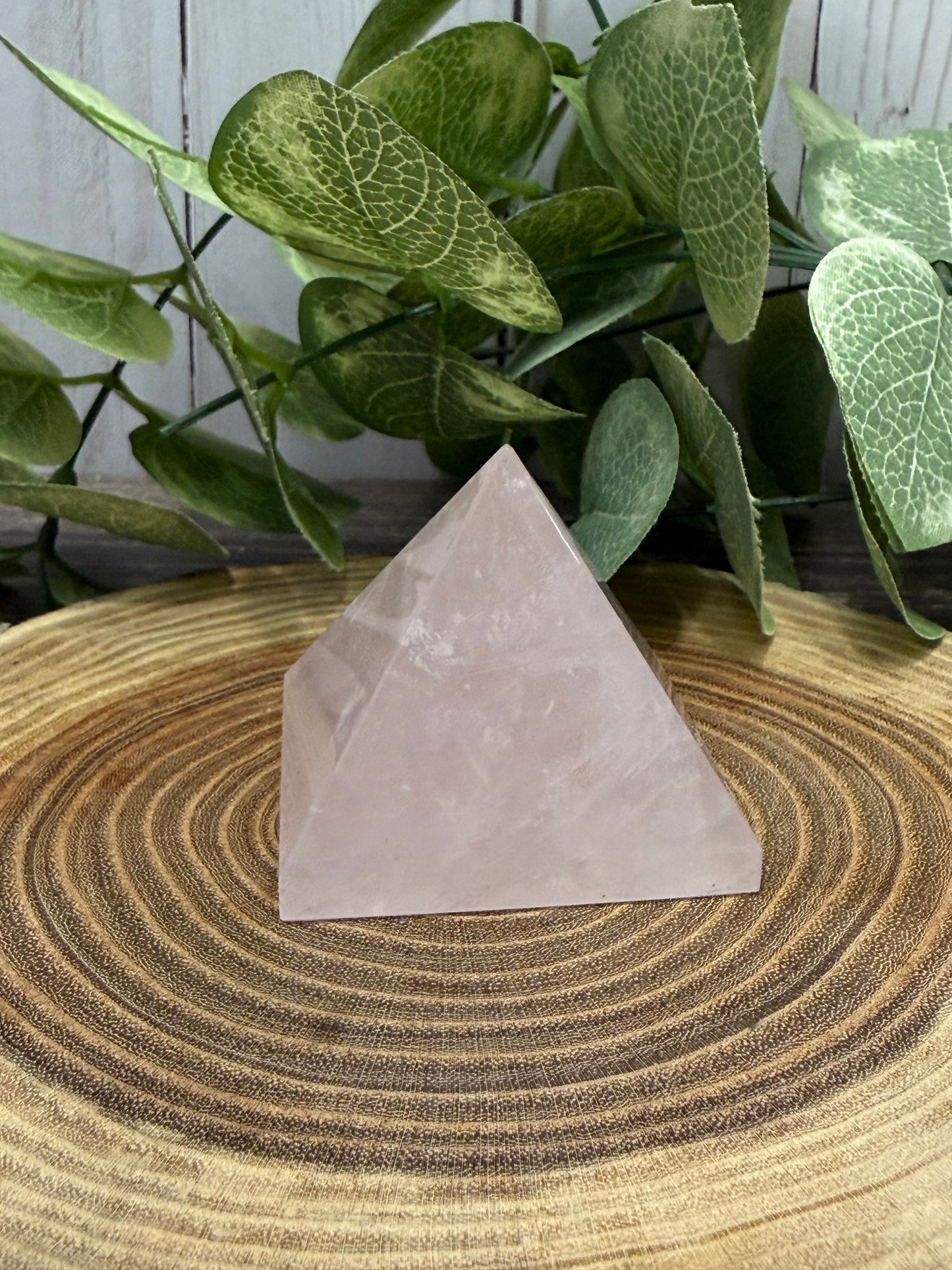 Rose Quartz Pyramid
