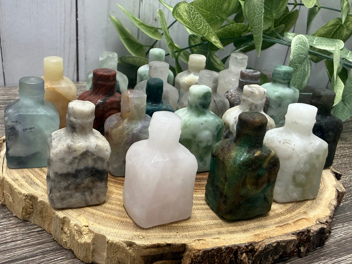 Poison Bottle Carvings