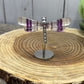 Small Dragonfly Wings on Stand - Fluorite