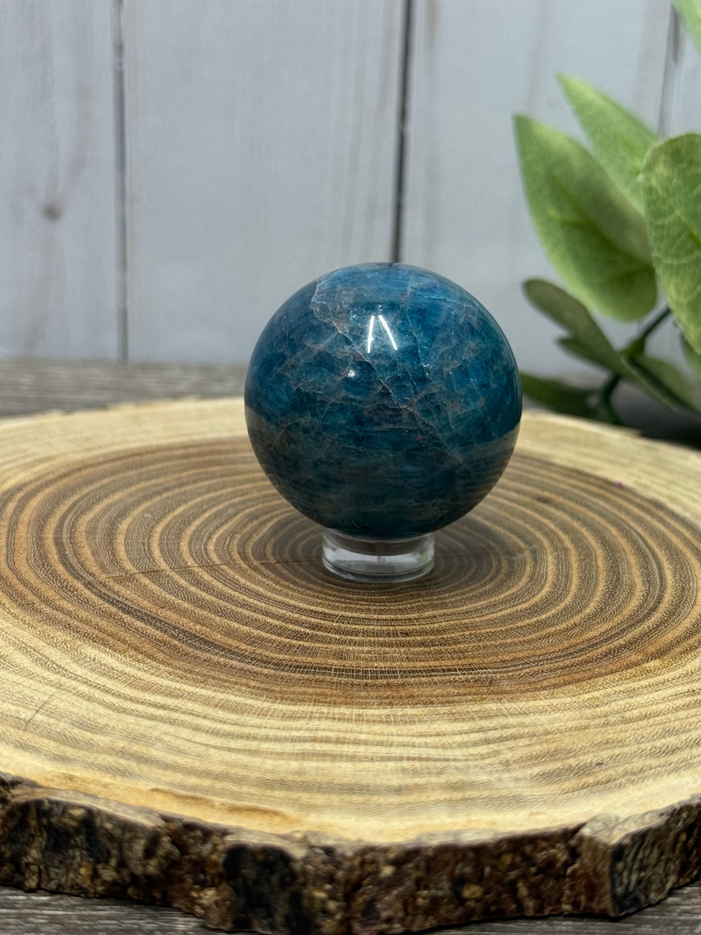 Blue Apatite Spheres