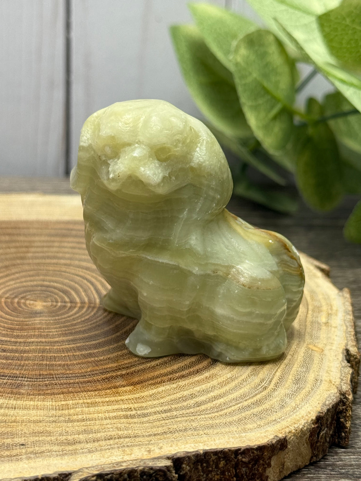 King Charles Spaniel Dog Carvings